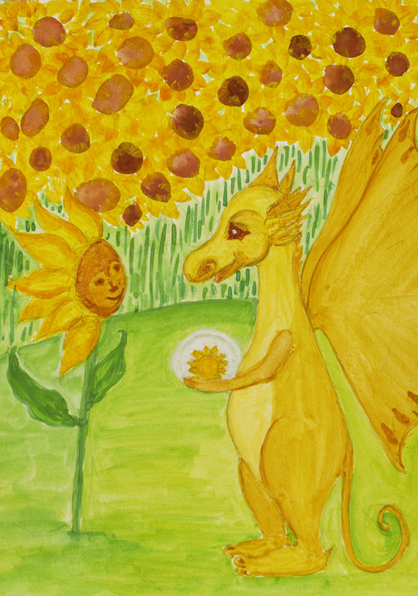 Baby Girassol Dragon