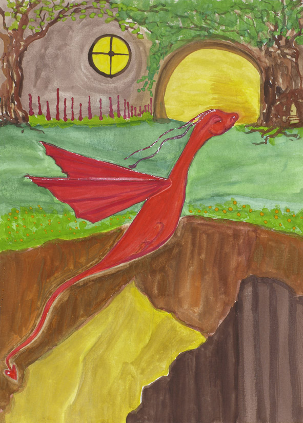 Baby Red Dragon
