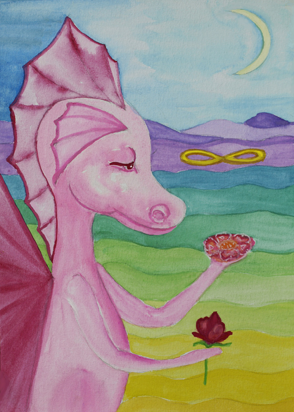 Baby Rose Dragon